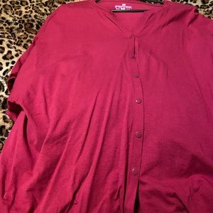 Breast cancer reconstruction shirt with drain holders
